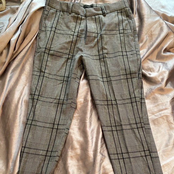 Men New Look plaid work pants skinny (bundle) - Picture 3 of 3